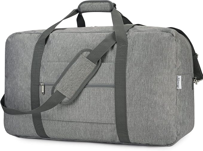 Extra Large Travel Duffel Bag Foldable Weekender Packable Lightweight Luggage by Narwey