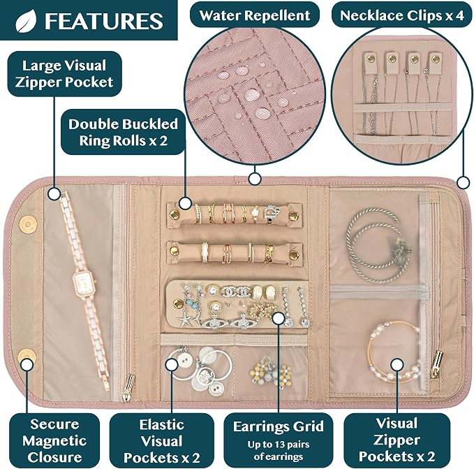Pavilia Foldable Jewelry Organizer - Image 8