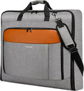 Garment Bag Travel Suit Bag for Men Large 40-Inch Carry on Garment Bag Up to 3 by PUSLOM