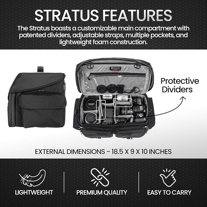 Tamrac Stratus 15 Camera Bag for Photographers, Camera Case for Photography - Image 6