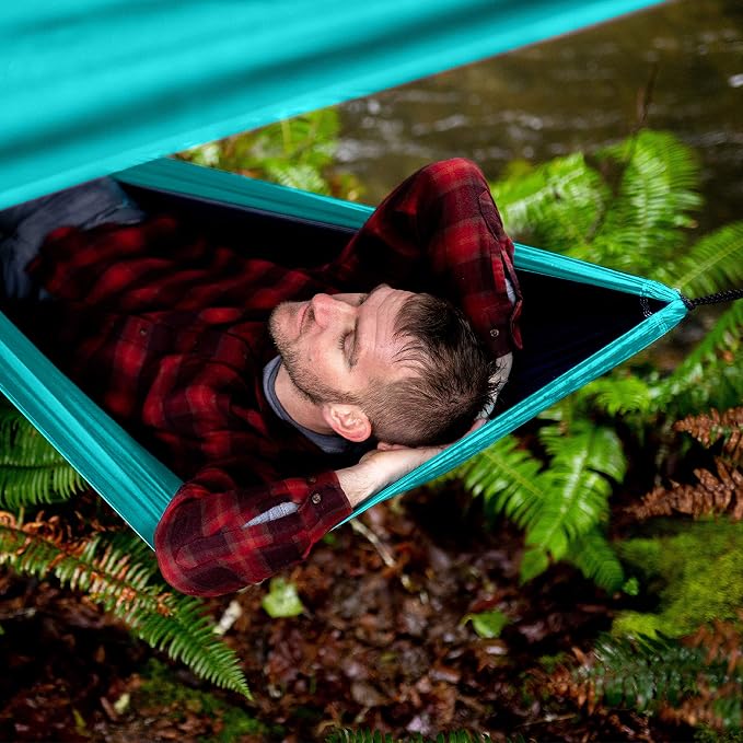 Wise Owl Outfitters Hammock Rain Fly – Waterproof Camping Tarp Cover - Image 6
