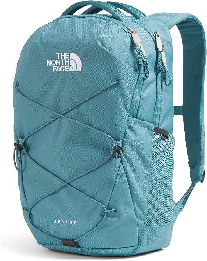 THE NORTH FACE Jester Everyday Laptop Backpack, Algae Blue/TNF White, One Size - Image 2