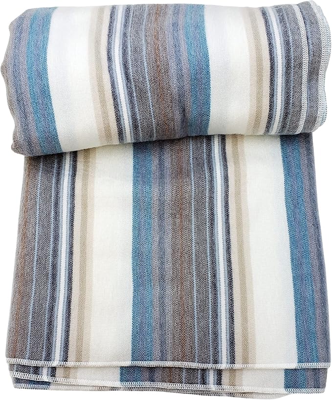 Alpaca Wool Throw Blanket | Super Soft, Lightweight, Breathable and - Image 3