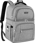 Cooler Backpack, Insulated Backpack Cooler Leakproof Double Deck Cooler Bag by LTINVECKBackpack