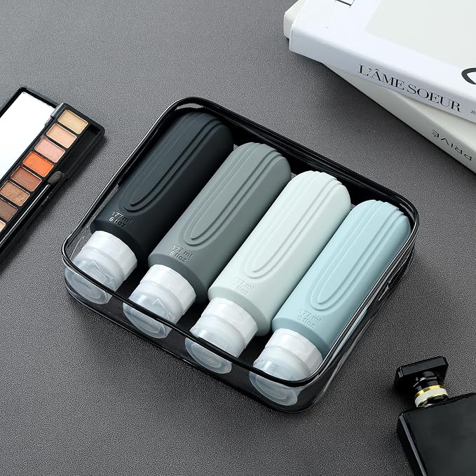 Travel Bottles for Toiletries, Large 6oz Oversize Containers, BPA Free Leak - Image 7