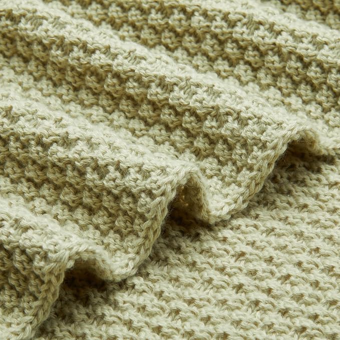 Amazon Basics Chunky Cable Knit Throw Blanket - Image 6