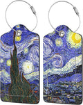 2 Pack The Starry Night Luggage Tags by EOBKLAX