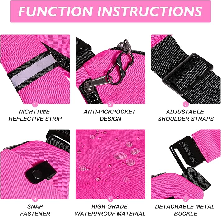 Anti Theft Crossbody Travel Bags - Image 4