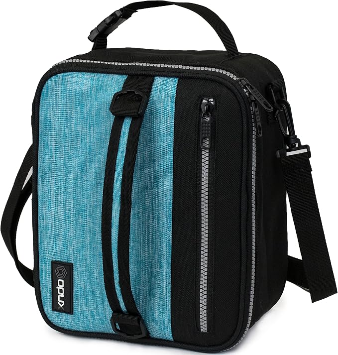 opux Insulated Lunch Box for Men Women Adult, Compact Lunch Bag for Kids Boy by OPUX
