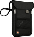 Lewis N. Clark RFID Blocking Stash Neck Wallet, Travel Pouch + Passport Holder by LewisNClark