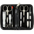 3 Swords Germany – brand quality 8 piece manicure pedicure grooming kit set by 3+Swords+Germany