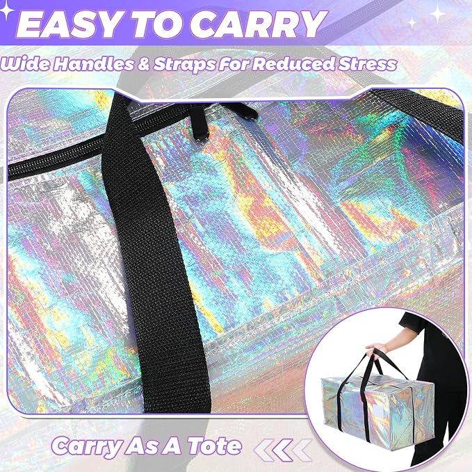 4 Pcs 24 Gallon Large Moving Bags - Image 4
