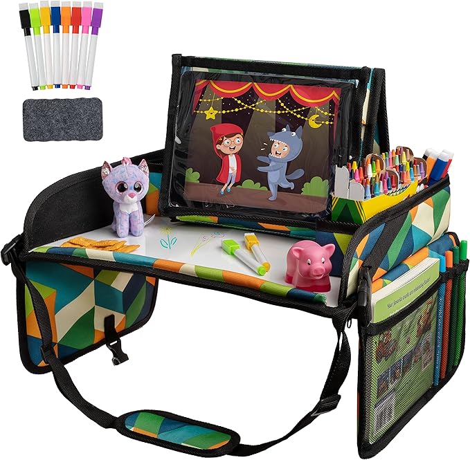 Lusso Gear Kids Travel Tray for Toddlers & Kids by LussoGear