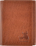 BULL GUARD Leather Trifold Wallets by BullGuard