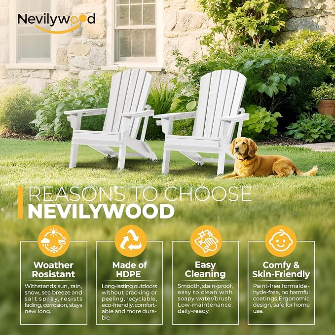 Folding Adirondack Chair - Image 4