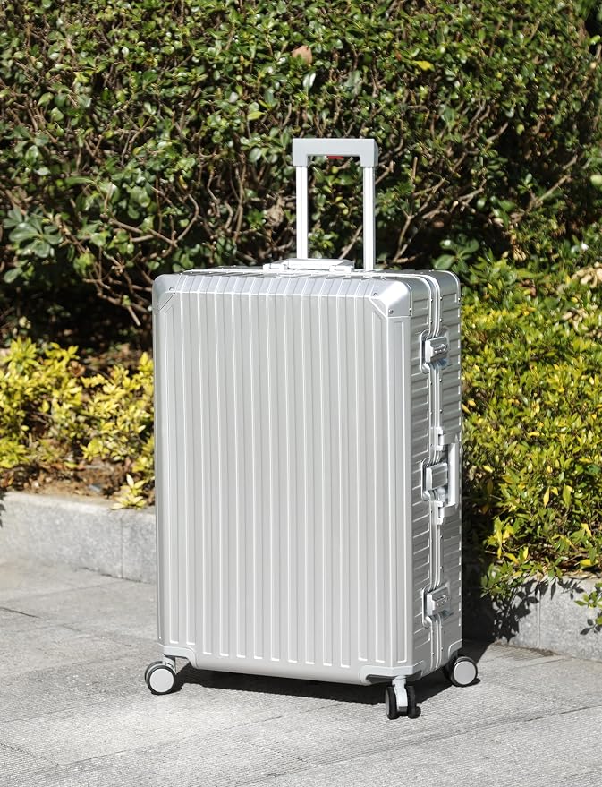 Mvst Luggage Premium All Aluminum Magnesium Carry On 20'' Lightweight Metal - Image 2