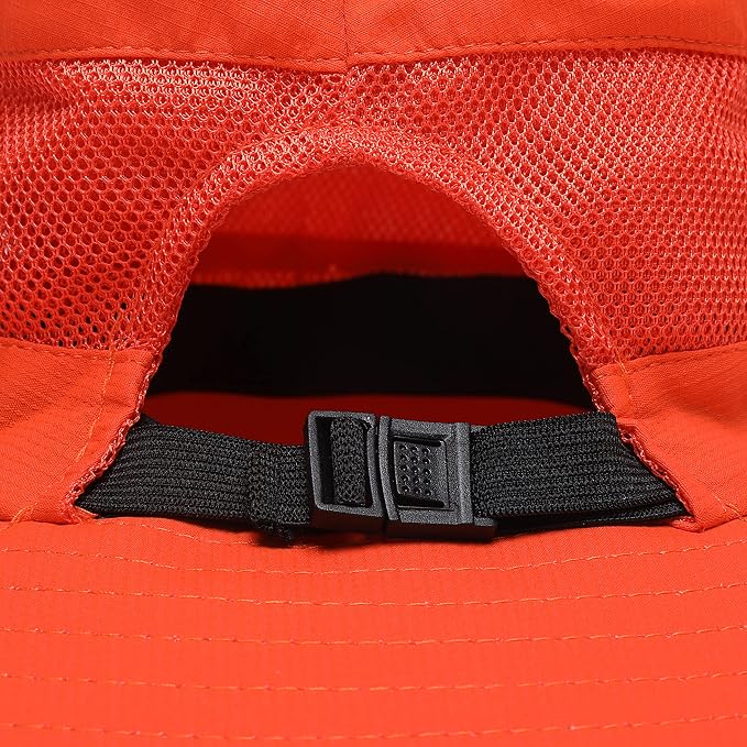 Womens Summer Sun Hat Beach Hat Wide Brim Outdoor UV Protection Hat Foldable - Image 8