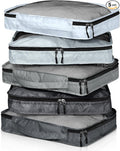 5 Pcs Packing Cubes for Suitcase Large Travel Cubes Carry on Luggage Organizer by Bulyoou