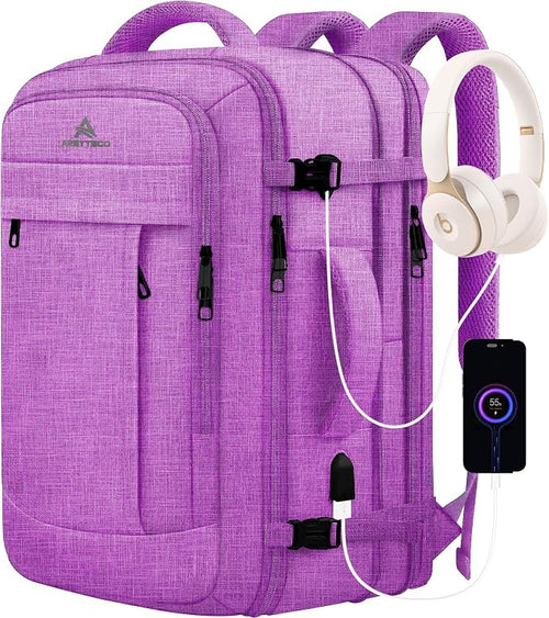 50L Carry On Backpack, Extra Large Laptop Backpack, Travel Backpack by AREYTECO