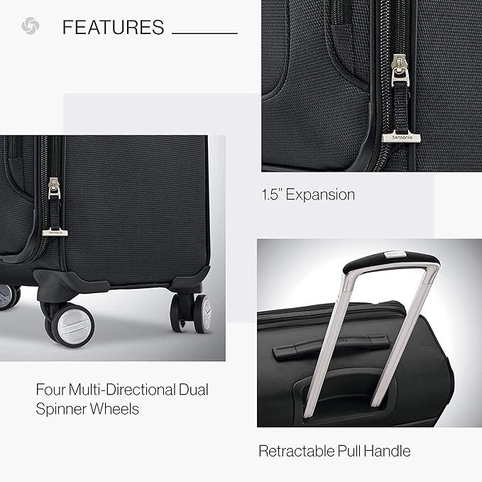 Samsonite Solyte DLX Softside Expandable Luggage - Image 4