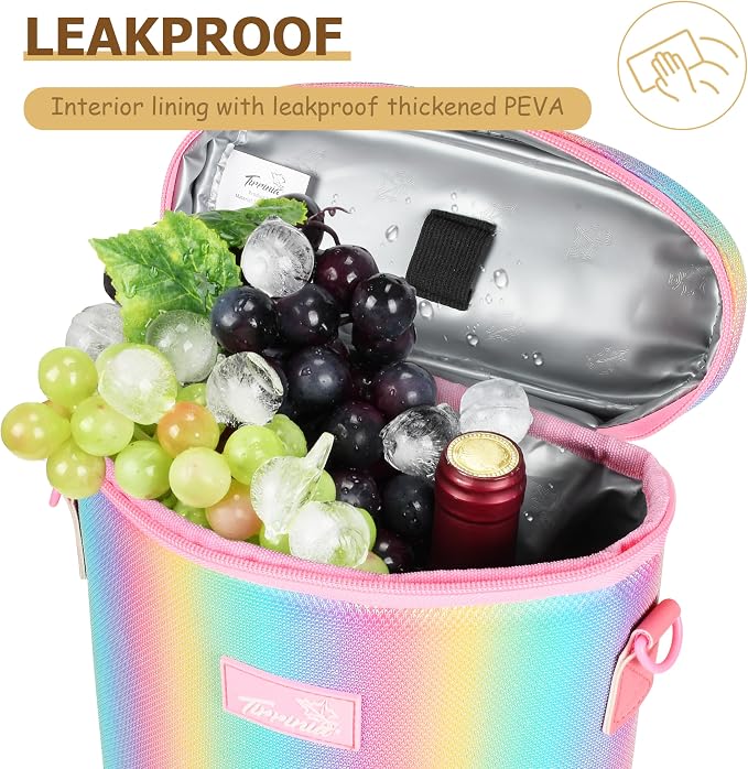 Tirrinia 2 Bottle Wine Gift Tote Carrier - Image 2