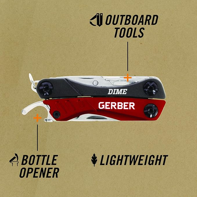 Gerber Gear Dime 12-in-1 Mini EDC Multitool - Image 3
