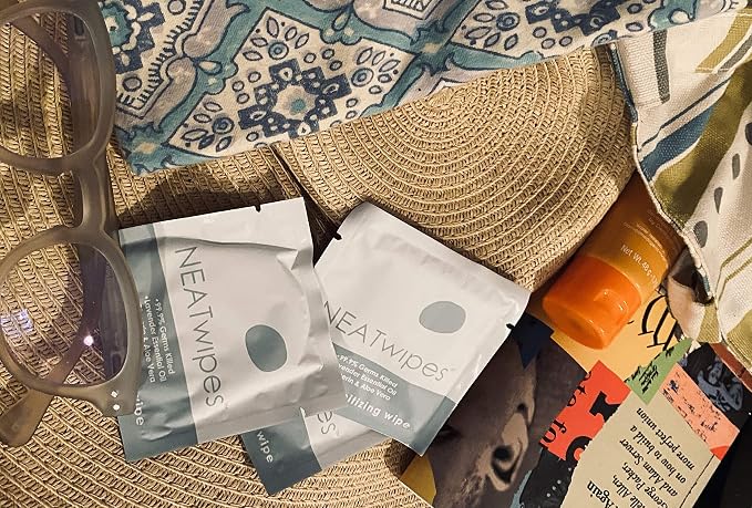 NEATwipes Hand Sanitizing Wipes | Travel Size | Disposable Wet Wipe & Planet - Image 6