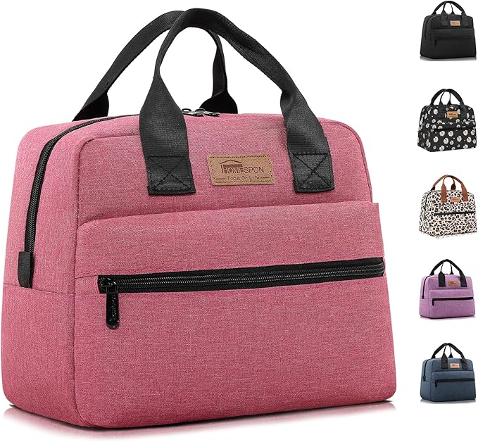 HOMESPON Insulated Lunch Bag for Women Men Lunch Box Cooler Lunch Tote for Work by HOMESPON