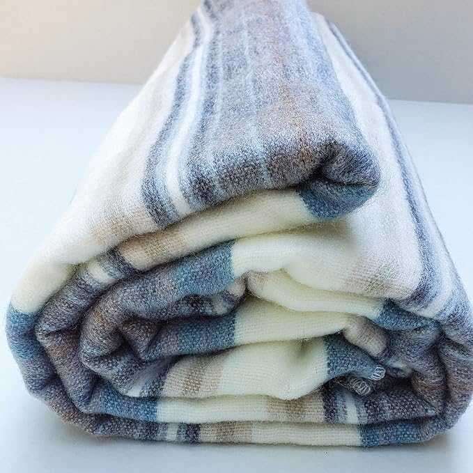 Alpaca Wool Throw Blanket | Super Soft, Lightweight, Breathable and - Image 4