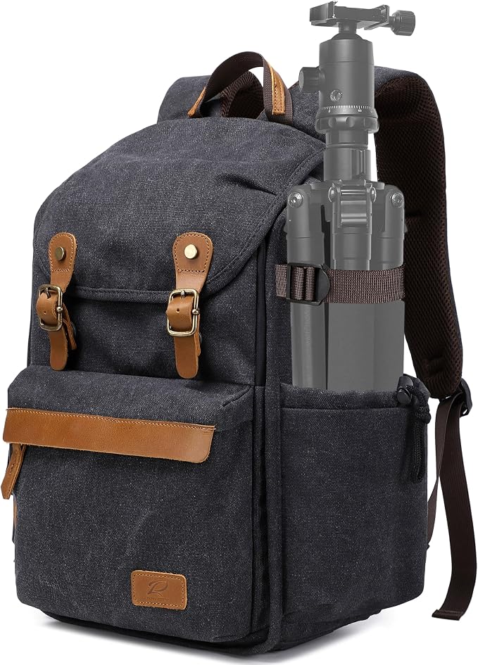 Padwa Lifestyle Black Camera Backpack - Image 9