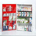 4-Shelf Metal 1st Aid Cabinet Class A, Large Capacity First Aid Wall Mount by HomePage