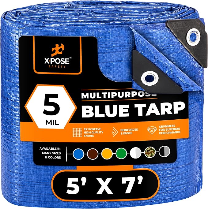 Better Blue Poly Tarp by XposeSafety