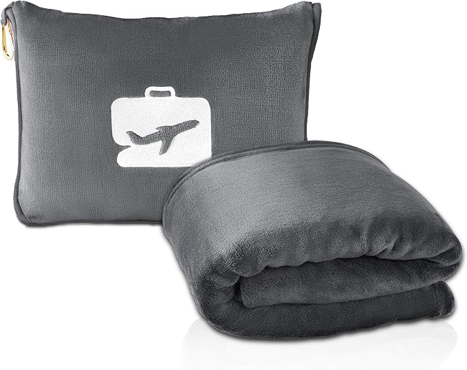 EverSnug Travel Blanket and Pillow by EverSnug