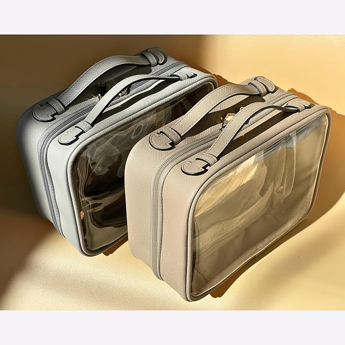 JAZD Clear Makeup Bag Toiletry Bag - Image 7