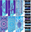 6 Pack Microfiber Oversized Lightweight Beach Towel 71x32 Extra Thin Large Sand by Qinqinamu