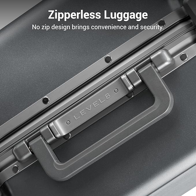 LEVEL8 Zipperless Carry On Luggage Airline Approved - Image 7