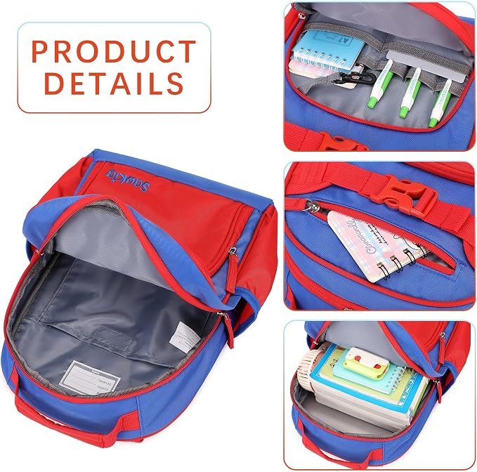 Lightweight Kids Backpack for School Kindergarten Elementary Backpacks for Boys - Image 5