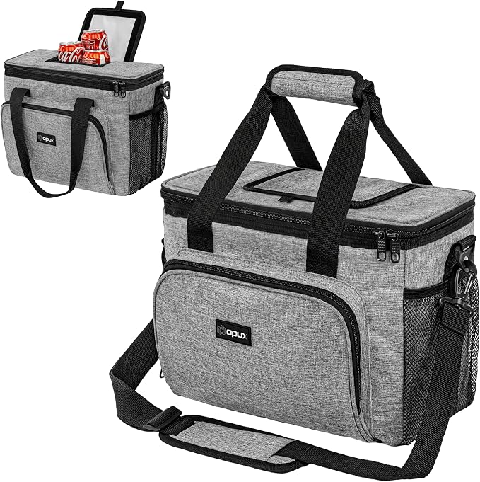 OPUX Soft Cooler Bag, Insulated Collapsible Lunch Cooler Tote by OPUX