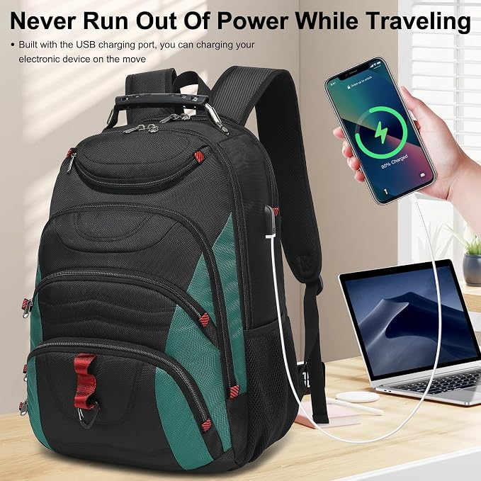 Boavan Laptop Backpack for men, 17.3 inch Laptop Bag - Image 7