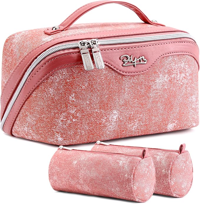 Travel Makeup Bag Cosmetic Bags by BOYATU