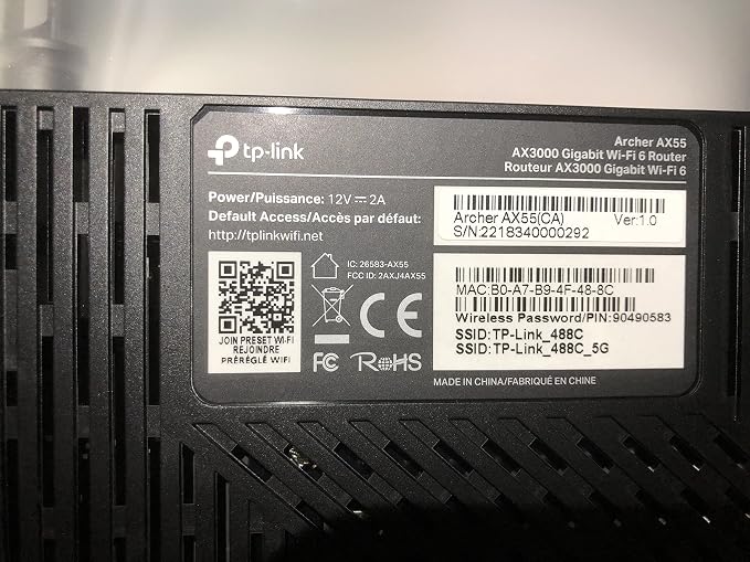 TP-Link Dual-Band AX3000 Wi-Fi 6 Router Archer AX55 | Wireless Gigabit Internet - Image 8