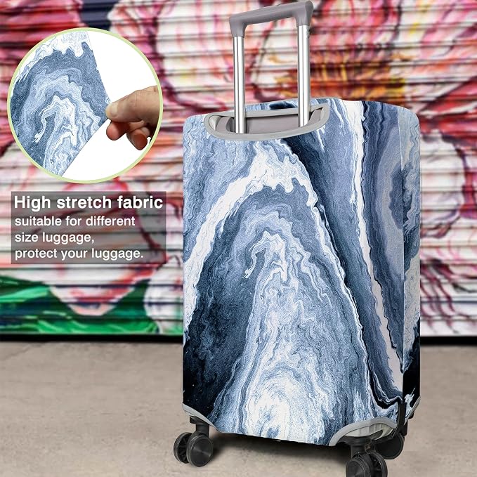 Travel Luggage Cover Suitcase Protector Fits 18-32 Inch Wheel Covers - Image 4