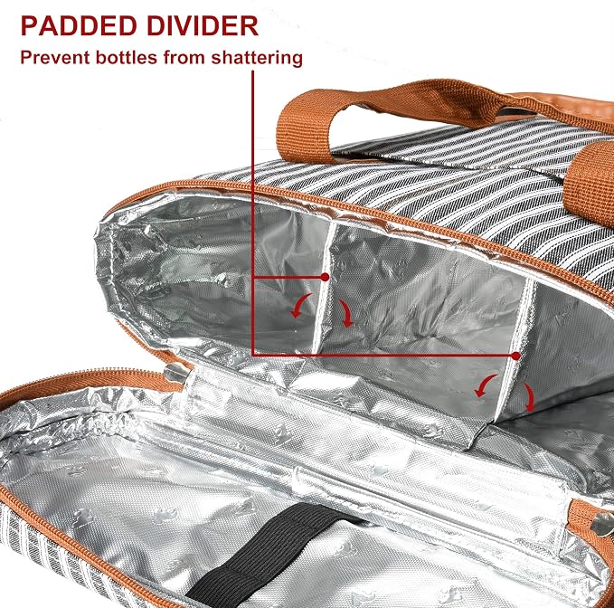 Tirrinia Insulated Wine Gift carrier - Image 3