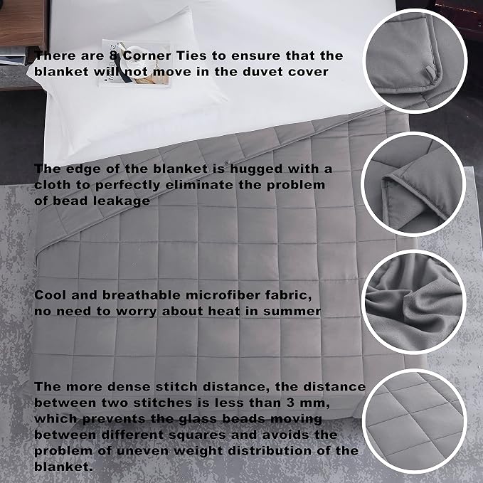 L'AGRATY Weighted Blanket - Image 4