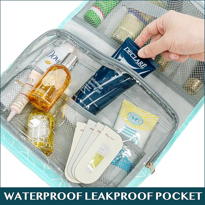 PAVILIA Travel Hanging Toiletry Bag - Image 8