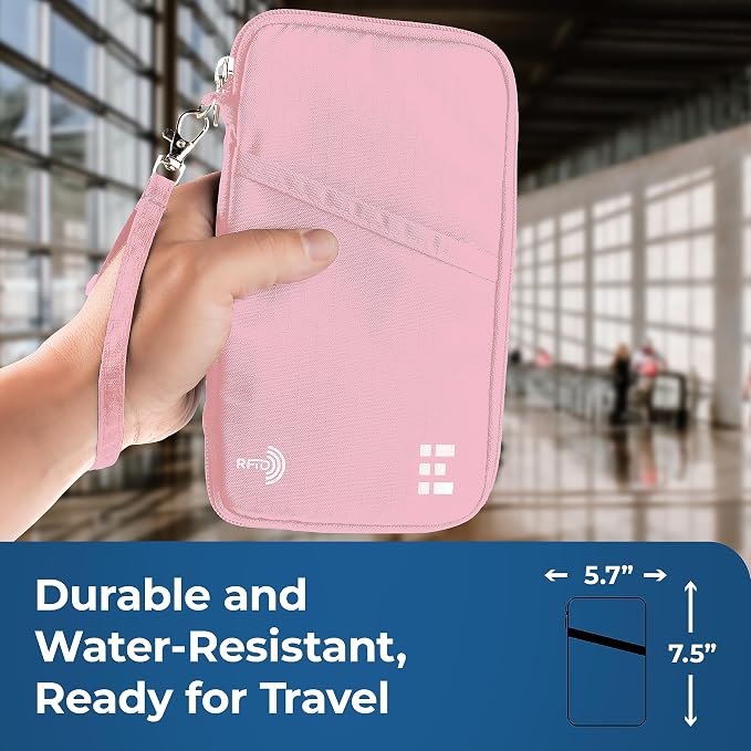 Passport Holder Family up to 6 Passports, Large Passport Wallet and Premium - Image 6