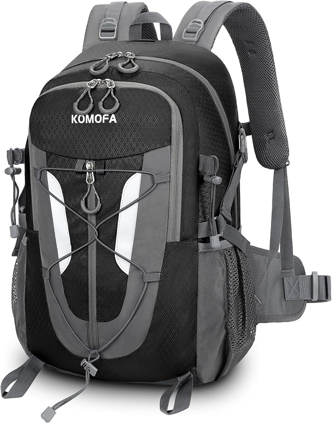Hiking Backpack 30L Lightweight Travel Daypack Small Day Pack by Komofa