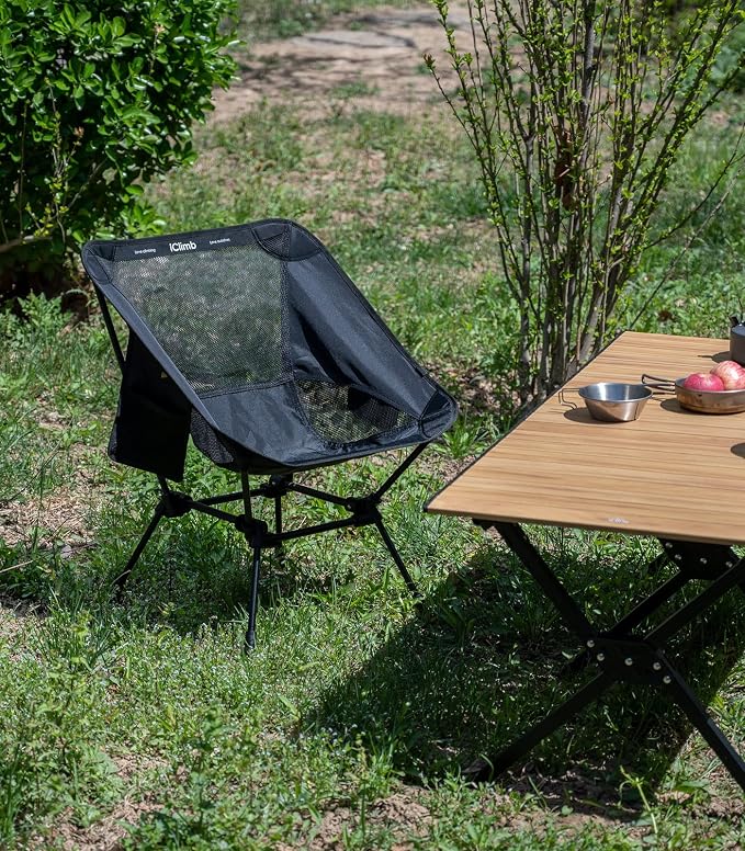 iClimb Ultralight Compact Camping Folding Beach Chair - Image 9