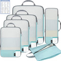 BAGAIL 6 Set/4 Set Lightweight Compression Packing Cubes by BAGAIL