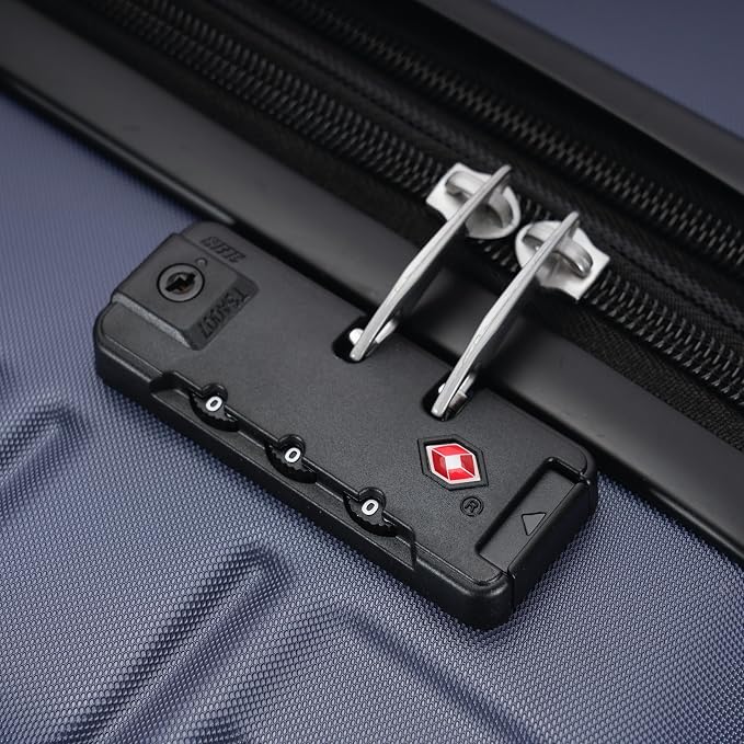 GinzaTravel Luggage Sets 3-Piece Expandable Suitcases - Image 2